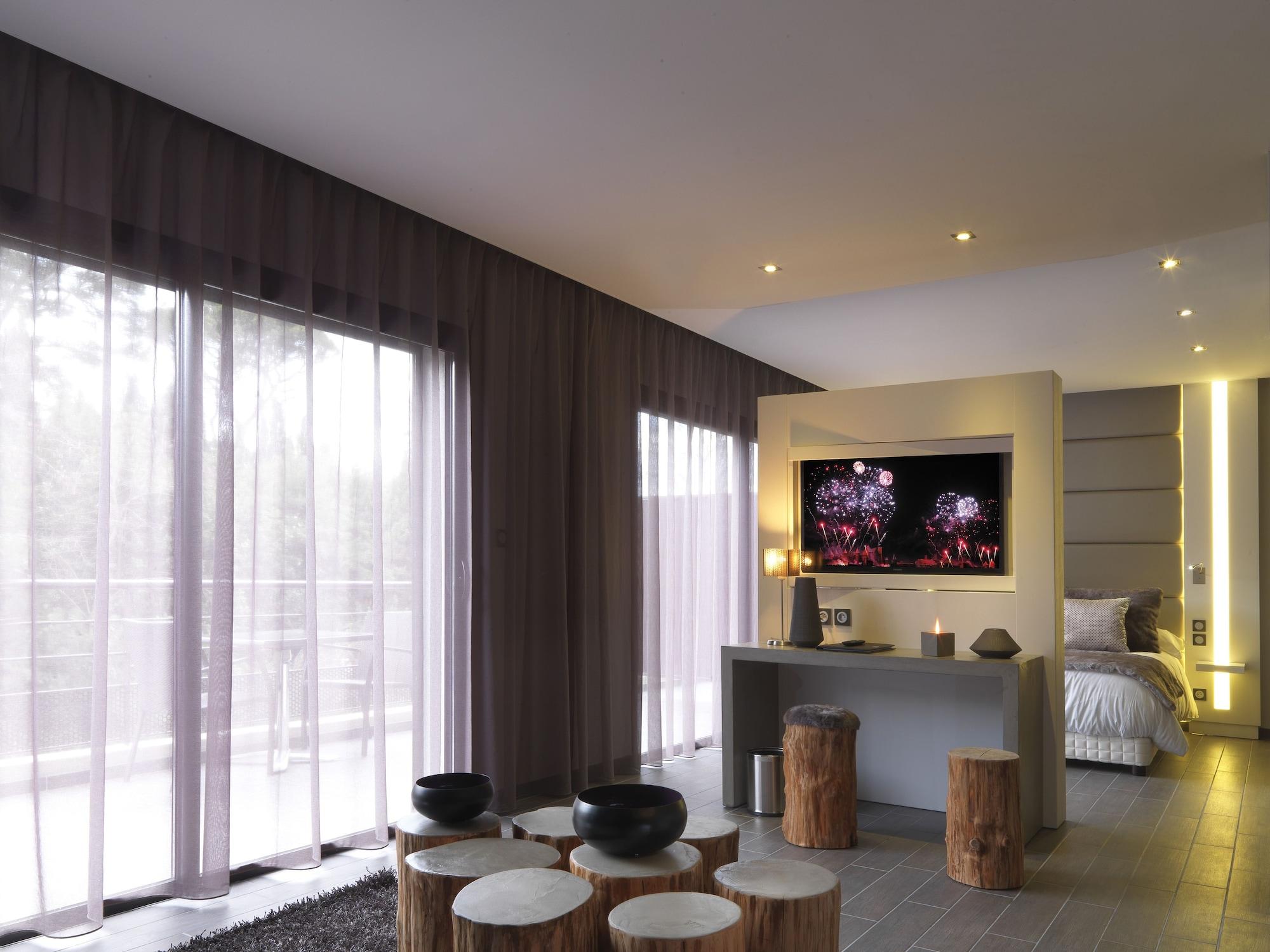 Hotel Le Parc - La Table De Franck Putelat Καρκασόν Εξωτερικό φωτογραφία