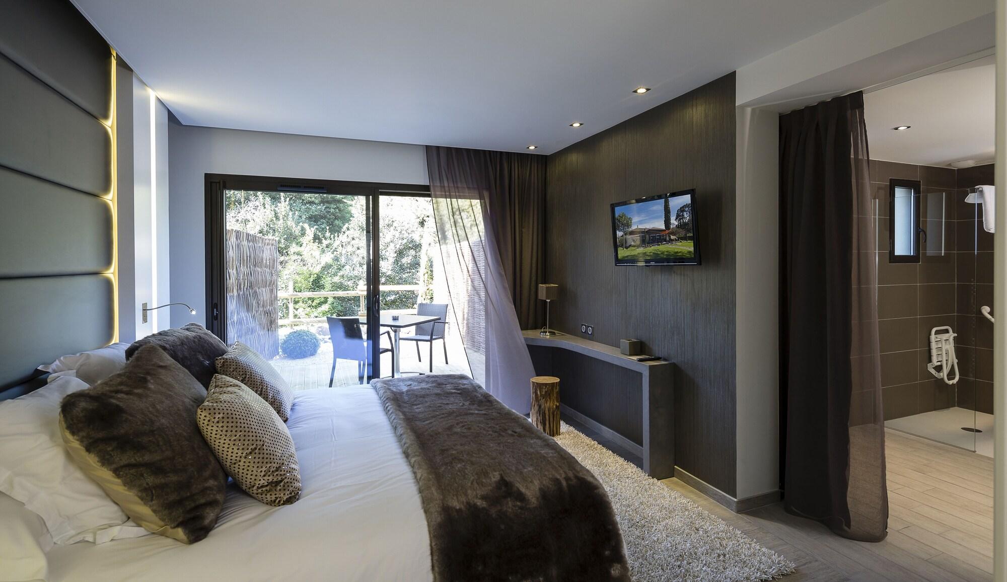 Hotel Le Parc - La Table De Franck Putelat Καρκασόν Εξωτερικό φωτογραφία